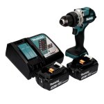 Perceuse - visseuse sans fil - makita - ddf 486 - 18v - 130 nm - brushless