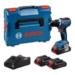 Perceuses - visseuses sans - fil  percussion - gsr 18v - 65 - bosch - avec 3 batteries procore18v 4. ...