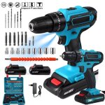 Perceuse visseuse sans fil tournevis sans fil à impact 28v 1350rpm perceuses à grande vitesse perceuse ... Perceuse visseuse sans fil tournevis sans fil à impact 28v 1350rpm perceuses à grande vitesse perceuse ...