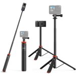 Perche  selfie extensible pour gopro max hero 10 9 8 7 6 5 4 dji osmo action insta 360 one r et autres ...