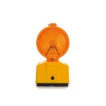 Perel lampe de chantier led orange pour une grande visibilit sur le chantier ou dans les zones dangereuses ...