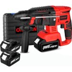 Marteau perforateur rotatif sans fil - onevan - onevan - sds plus - 650 w - 2x3ah 20v