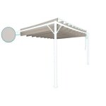 Pergola - cazeboo - bahia - 4x3m - toile beige