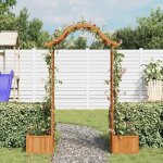 Pergola de jardin - sweety - avec jardinire - bois pin massif p5