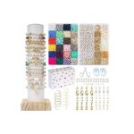 Perles plates pour bracelet heishi - crateur - 24 couleurs - argile polymre - bijoux bricolage - 24 couleurs ...