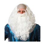 Perruque barbe blanche magicien sorcier