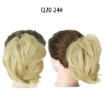 Perruque femme - ulisem - dor�e - queue de cheval courte - cheveux raides - style naturel