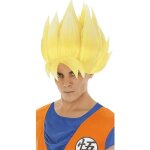 Perruque goku saiyan? blond - chaks - dragon ball z? - adulte jaune - intrieur mixte