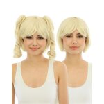 Perruque manga - ptit clown - luxe blonde - couettes dtachables - coiffable - mixte