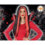 Perruque vampire atosa pour adultes femmes - rouge et noir