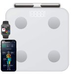 P�se personne imp�dancem�tre balance connect�e avec 8 �lectrodes 56 donn�es pour andriod et ios max. ...