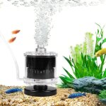 Petit filtre ponge aquarium avec tuyau bulleurpour 60 - 100 l aquarium pour crevettes betta (pompe  ...