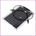 Petit panneau solaire kit flexible 18v 15w de batterie caméra de sécurité porte poulailler bateau hors ... Petit panneau solaire kit flexible 18v 15w de batterie caméra de sécurité porte poulailler bateau hors ...