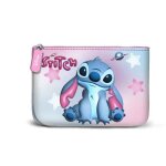 Petit porte - monnaie carr - disney lilo et stitch cosmic - rose - taille unique