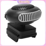 Petit radiateur �lectrique � 2 vitesses ventilateur portatif aliment� par batterie pour la maison et ...