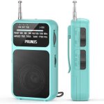 Petit radio portableprunus j - 555 poste radio fm de poche avec rechargeable batterie 800mahexcelente ...