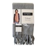 Les petites �charpe femme chaud doux et soyeux 65x180 gris chin�