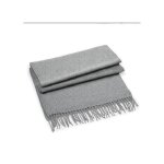 Les petites �charpe femme chaud doux et soyeux 65x180 gris clair