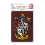 Petite plaque mtallique dcorative harry potter a5 - gryffondor