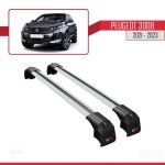 Barres de toit - ace - 2 - compatible peugeot 3008 ii - aluminium - gris - charge utile < 300 kg Barres de toit - ace - 2 - compatible peugeot 3008 ii - aluminium - gris - charge utile < 300 kg