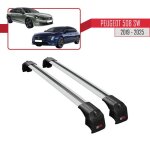 Compatible avec peugeot 508 sw 2019 - 2025 ace - 2 barres de toit railing porte - bagages de voiture ...