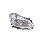 Phare avant droit fond chrom renault clio 3 phase 1 2005 - 2009