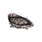 Phare avant droit h1 / h7 / h7 fond noir renault clio 3 phase 2 2009 - 2012