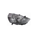 Phare avant droit h1 / h7 noir contour noir renault clio 4 phase 1 2012 - 2016