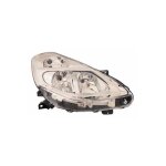 Phare avant droit h7 / h7 fond chrom� renault clio 3 phase 2 2009 - 2012