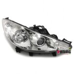 Phare feu avant droit passager directionnel peugeot 207 h1 / h7 / h7 (03051)