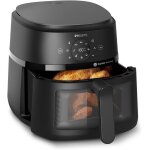 Friteuse - philips - air fryer 6. 2l - cran tactile - technologie rapid air - 13 modes de cuisson