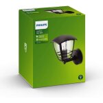 Philips - applique dextérieur montante avec détecteur métal h25cm noir philips Philips - applique dextérieur montante avec détecteur métal h25cm noir philips