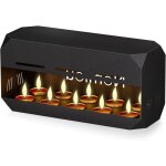 Photophore en mtal haute scurit design unique et chaleur agrable chauffage de table chemine  bougie ...