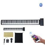 Piano à clavier enroulable - duoku - 88 touches - bluetooth 4. 0 - 128 rythmes - portable Piano à clavier enroulable - duoku - 88 touches - bluetooth 4. 0 - 128 rythmes - portable