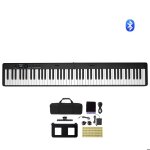 Piano clavier pliable - duoku - 88 touches - bluetooth et midi un piano numrique lectronique portable ...
