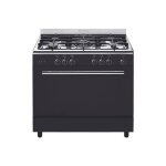 Piano de cuisson airlux cc902gtbk3 - 90cm gaz noir - airlux Piano de cuisson airlux cc902gtbk3 - 90cm gaz noir - airlux