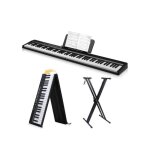 Piano �lectrique 88 touches - alightup - clavier de piano 88 touches pliable et portable avec bluetooth ...