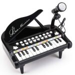 Piano enfant 2 ans piano bebe 1 2 3 ans piano jouet enfant avec microphone filles et gar�ons - 24 touches ...