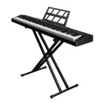 Piano numérique - alightup - clavier numérique 88 touches avec midi bluetooth casque support - noir Piano numérique - alightup - clavier numérique 88 touches avec midi bluetooth casque support - noir