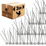 Pics anti - pigeons - 300cm plastique - piques anti oiseaux