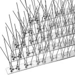 Pic anti pigeon en acier inoxydablepiques anti - oiseaux pour balconsjardins sur toits ou barri�res dintimit� ...