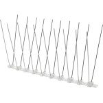 Pic anti pigeon anti pigeons pour balcon repulsif oiseaux en acier inoxydable 2. 5 m�tres dissuasif repulsif ...