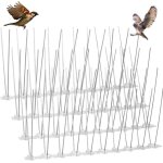 Pic anti pigeon inoxydable lot de 4 pointes anti - oiseaux flexible dfense des pigeons rpulsif oiseaux ...