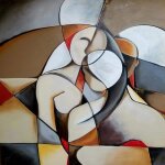 Picasso c�l�bre peinture abstraite r�ve femme hd impression toile mur art affiche pour salon d�cor � ...