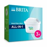 Cartouches filtrantes - brita - maxtra pro - lot de 3 - limine impurets - amliore got de leau