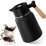 Pichet isotherme 15 l carafe à café thermique carafe thermique thermos avec poignée aspect bois pour ... Pichet isotherme 15 l carafe à café thermique carafe thermique thermos avec poignée aspect bois pour ...