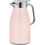 Pichet isotherme - alfi - skyline - 10 l - acier inoxydable - verre tremp - rose pastel
