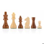 Pi�ces d�checs taille 3 en coffret en bois - jeux de soci�t� - jeux traditionnels - �checs en bois