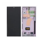 Piece detachee ecran lcd et vitre tactile soft oled avec chssis lavander pour samsung galaxy s23 ultra ...