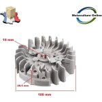 Pi�ce d�tach�e dorigine constructeur: volant magn�tique d inertie pour tronconneuse thermique